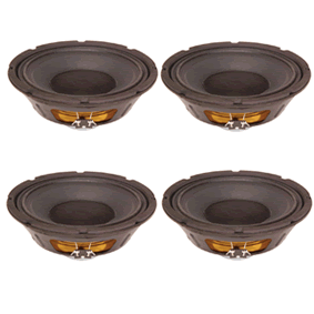 4 X Eminence BASSLITE S2010 8ohm 10" NEO BUNDLE DEAL